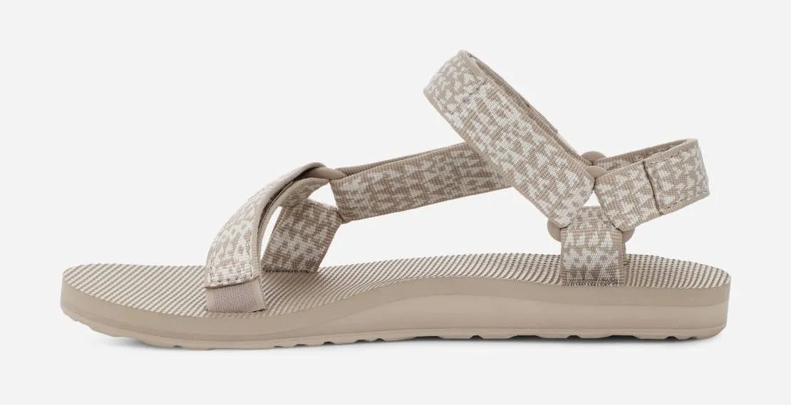 Teva Womens Original Universal Etching Feather Grey