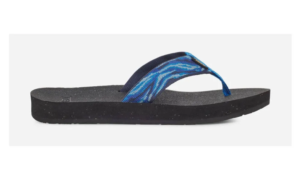 Teva Womens Reflip Waves Blue