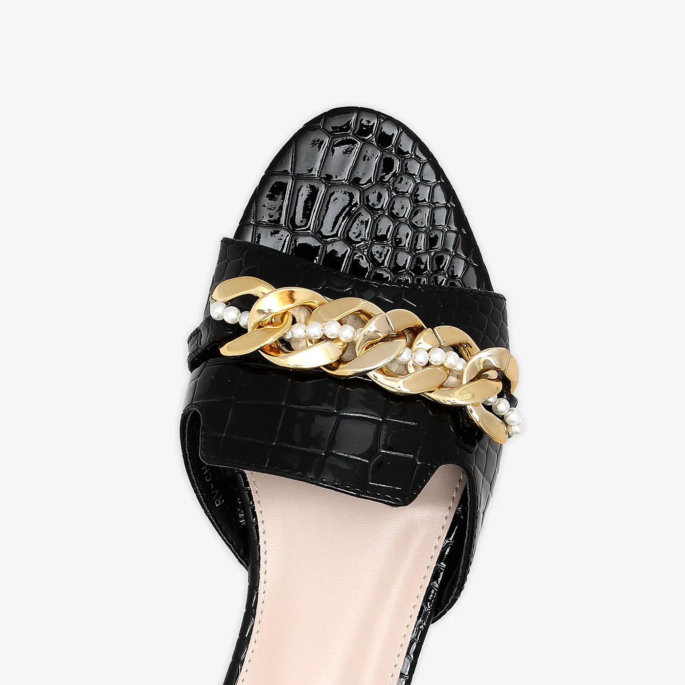 Textured Glossy Chappals