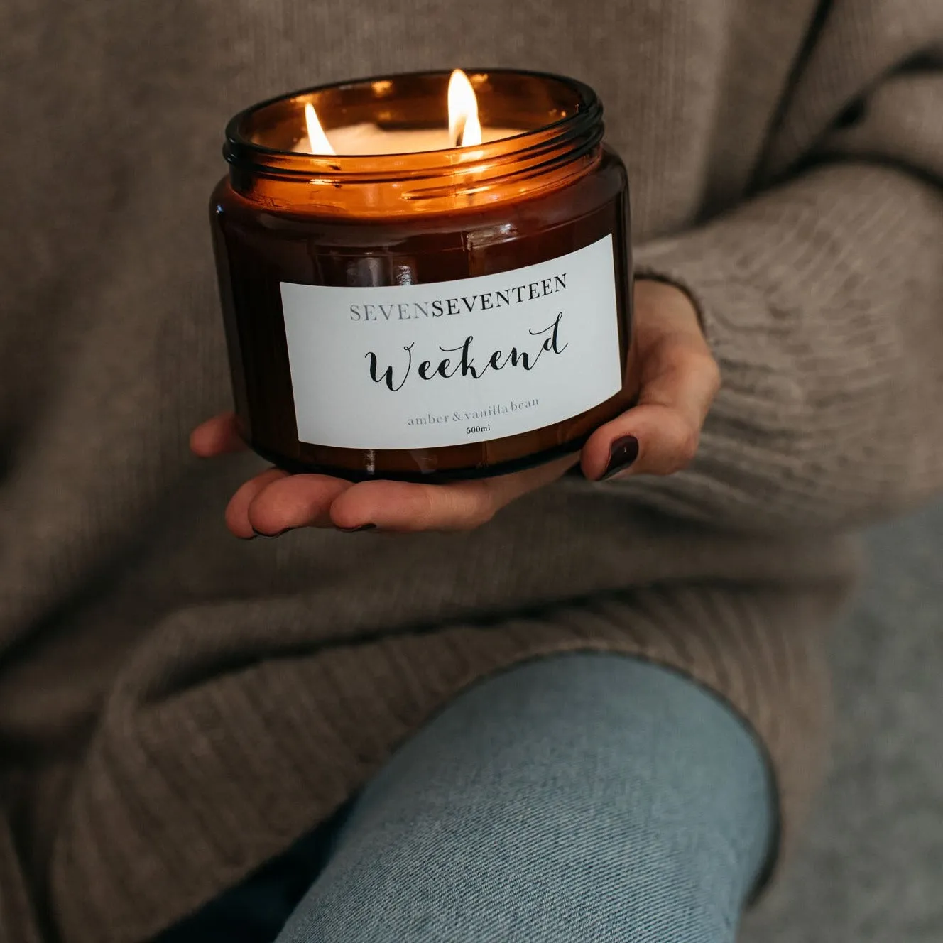 Weekend / Amber & Vanilla Bean Candle