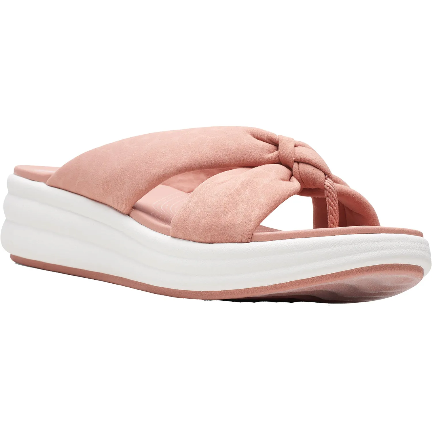 Women's Clarks Cloudsteppers Drift Ave Peach Fabric