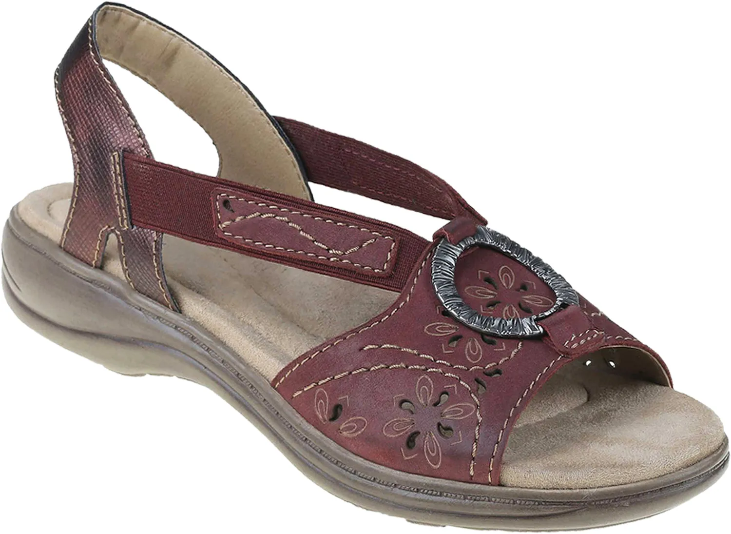 Women's Earth Sabrina Merlot Leather