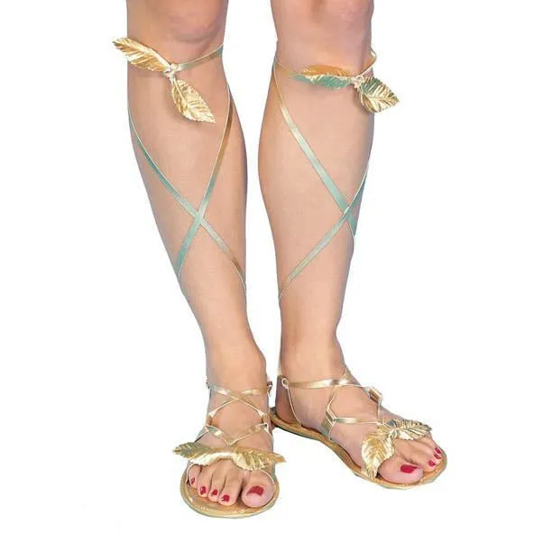 Women's Golden Sandals