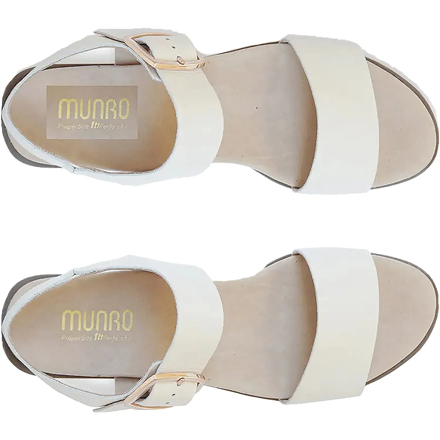 Women's Munro Cleo Cream Leather