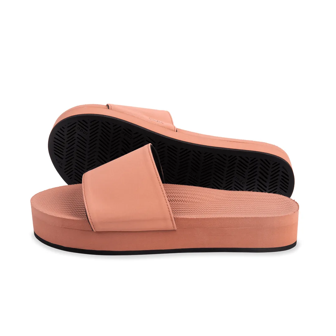 Women's Slides Platform - Rust