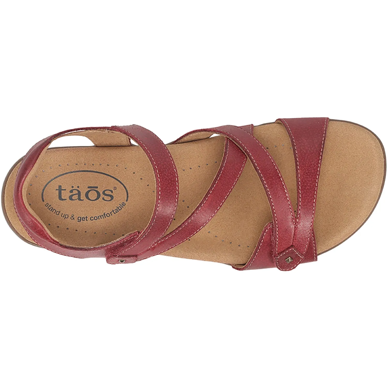 Women's Taos Big Time Cranberry Leather